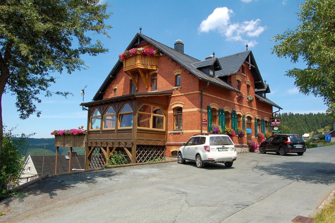 Berggasthaus & Pension Schoene Aussicht Клингенталь Экстерьер фото