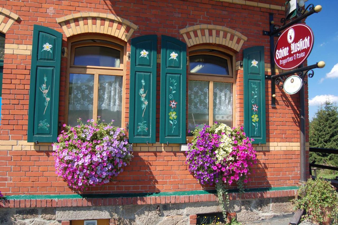 Berggasthaus & Pension Schoene Aussicht Клингенталь Экстерьер фото